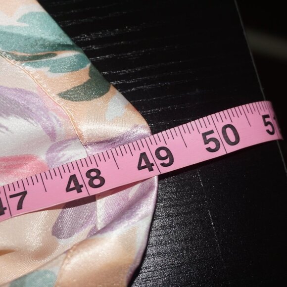 Vintage 80s Victoria's Secret Floral Robe - Picture 7 of 8